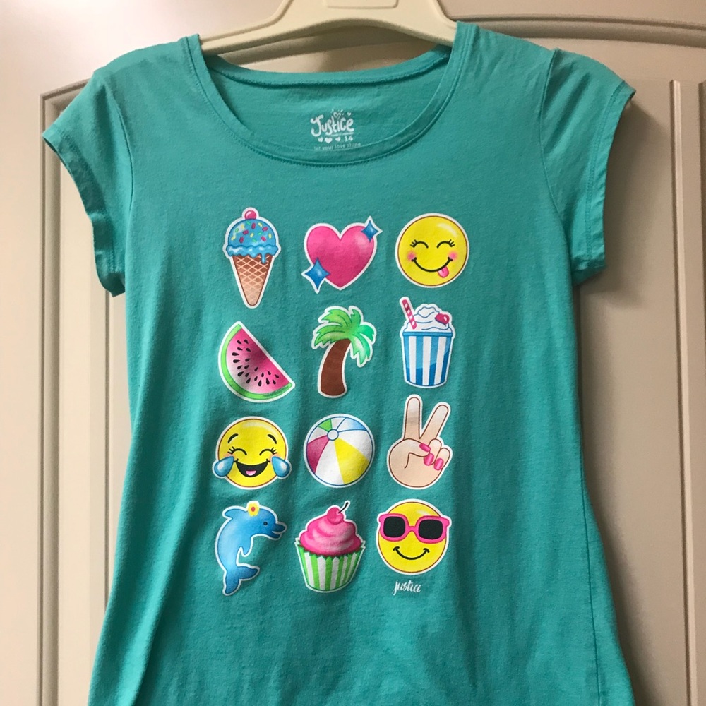 Justice emoji shirt